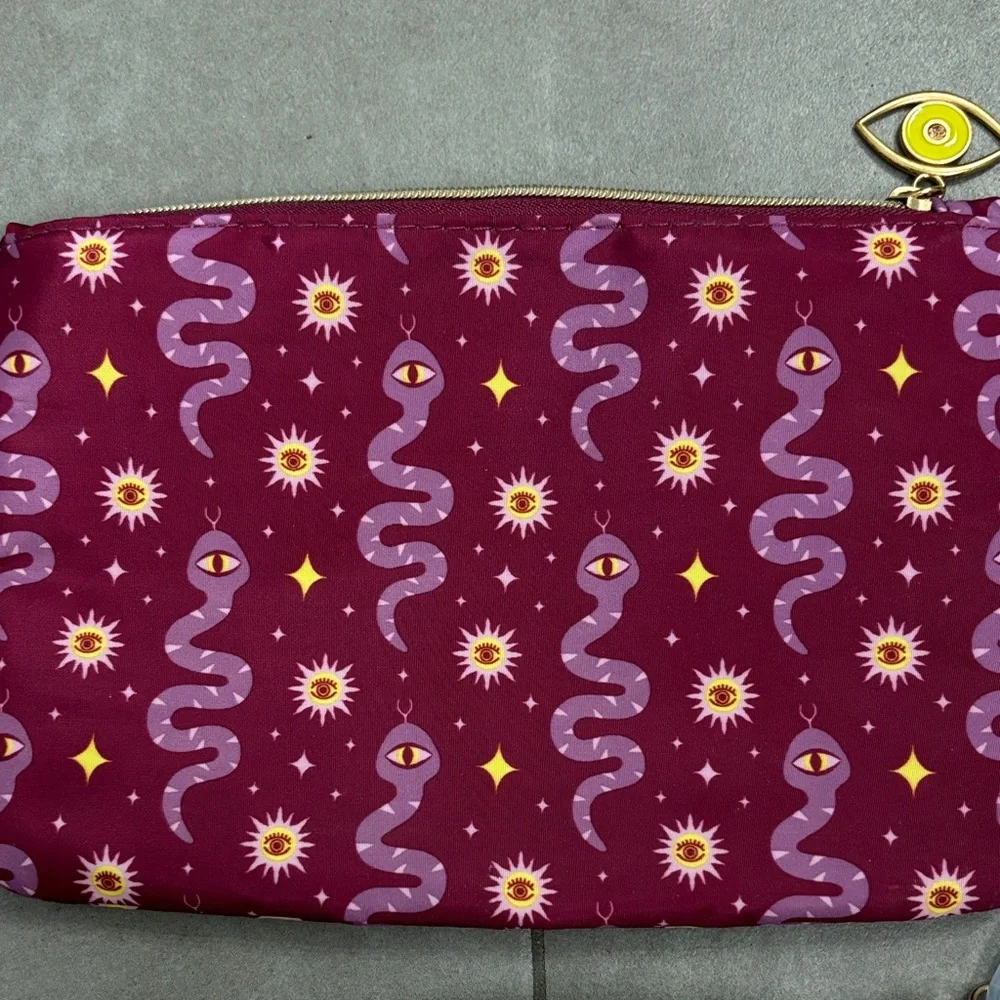 Bundle of Patterned Zip Pouches